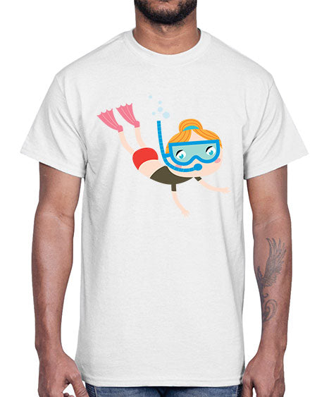 summer characters 61#- summer- Cotton Tee