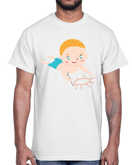 summer characters 65#- summer- Cotton Tee