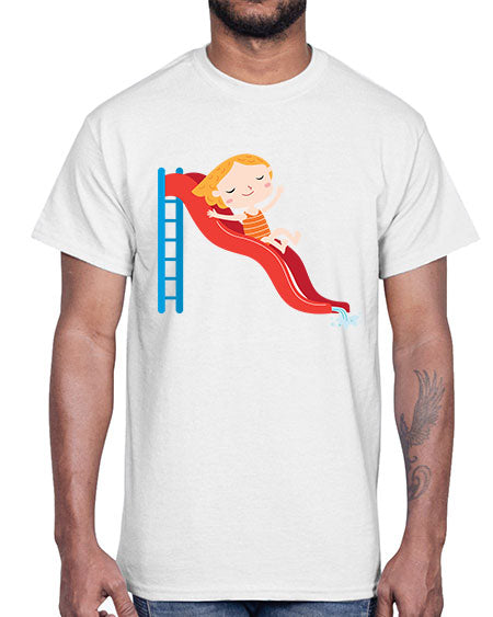 summer characters 74#- summer- Cotton Tee