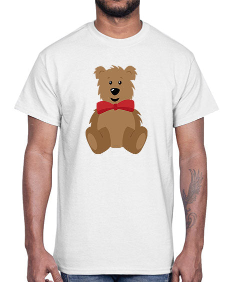 teddy bear 261#- bears - animals- Cotton Tee