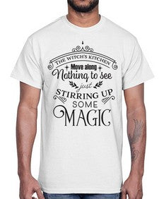 the witch s kitchen 19#- witch- Cotton Tee