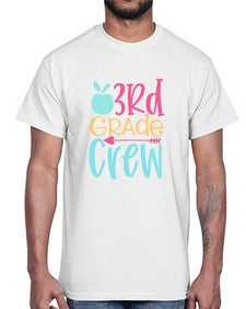 third grade crew 951#- third grade- Cotton Tee
