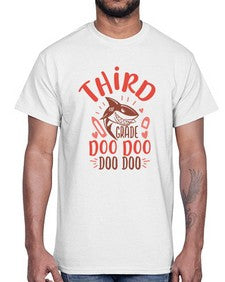 third grade doo doo 954#- third grade- Cotton Tee