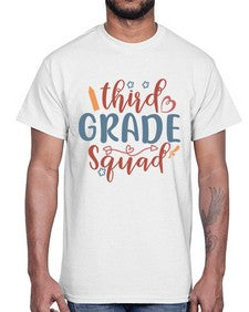 third grade squad 974#- third grade- Cotton Tee