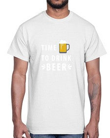 time to drink 1656#- beer- Cotton Tee