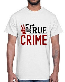 true crime 1187#- true crime- Cotton Tee
