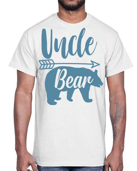 uncle bear 285#- bears - animals- Cotton Tee