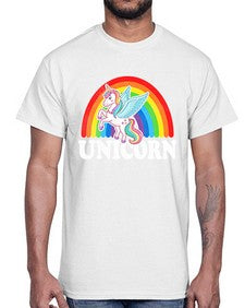 unicorn 439#- unicorn- Cotton Tee