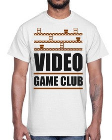 video game club 160#- video games- Cotton Tee