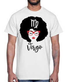 virgo 543#- virgo- Cotton Tee