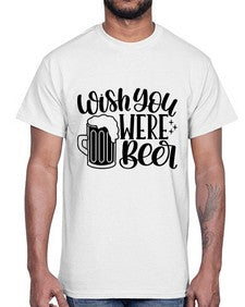 wish you were beer 1782#- beer- Cotton Tee