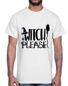 witch please 14#- witch- Cotton Tee