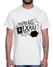 witches brew 8#- witch- Cotton Tee