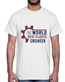 world best plastic engineer Style 477#- engineer- Cotton Tee