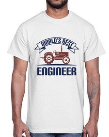 worlds best engineer Style 478#- engineer- Cotton Tee