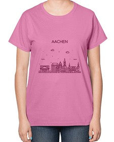 Aachen 260# - cities-  Ladies T-Shirt