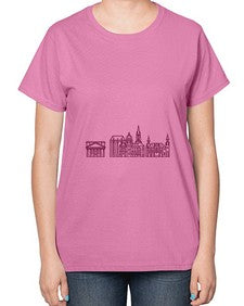 Aachen 261# - cities-  Ladies T-Shirt