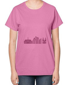 Aarhus 264# - cities-  Ladies T-Shirt