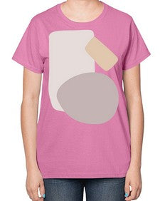 Abstract Shape 197# - art pop art-  Ladies T-Shirt