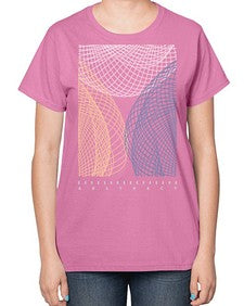 Abstract Shape 204# - art pop art-  Ladies T-Shirt