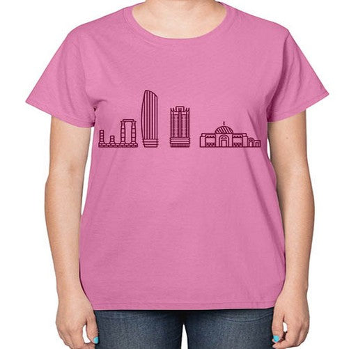 Amman 315# - cities-  Ladies T-Shirt