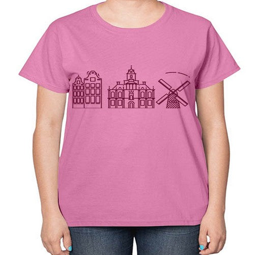 Amsterdam 319# - cities-  Ladies T-Shirt
