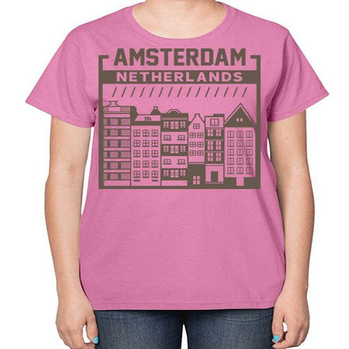Amsterdam 320# - cities-  Ladies T-Shirt