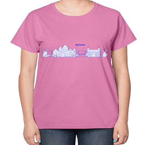 Amsterdam 322# - cities-  Ladies T-Shirt