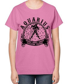 Aquarius 42# - aquarius-  Ladies T-Shirt