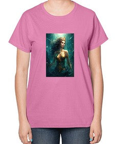 Aquarius 52# - aquarius-  Ladies T-Shirt