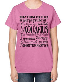 Aquarius 563# - aquarius-  Ladies T-Shirt