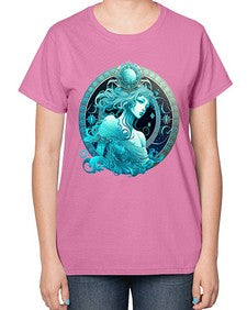Aquarius 63# - aquarius-  Ladies T-Shirt