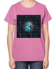 Aquarius Straight 66# - aquarius-  Ladies T-Shirt