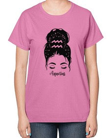 Aquarius Woman - aquarius-  Ladies T-Shirt