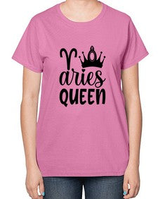 Aries queen 118# - aries-  Ladies T-Shirt