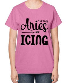 Ariesicing 106# - aries-  Ladies T-Shirt
