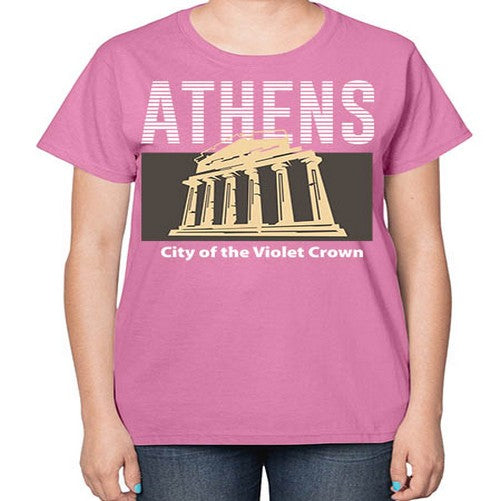 Athens 368# - cities-  Ladies T-Shirt