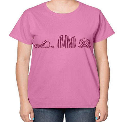 Baku 392# - cities-  Ladies T-Shirt