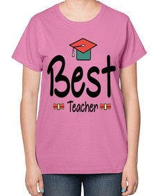 Best Teacher 22# - teacher-  Ladies T-Shirt