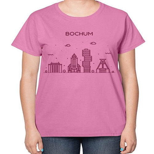Bochum 459# - cities-  Ladies T-Shirt