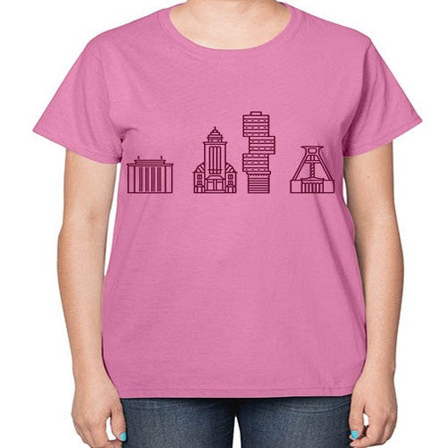 Bochum 460# - cities-  Ladies T-Shirt