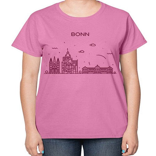 Bonn 472# - cities-  Ladies T-Shirt