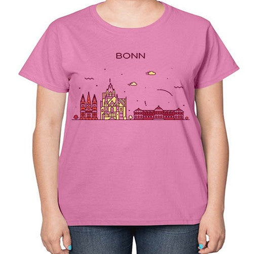 Bonn 474# - cities-  Ladies T-Shirt