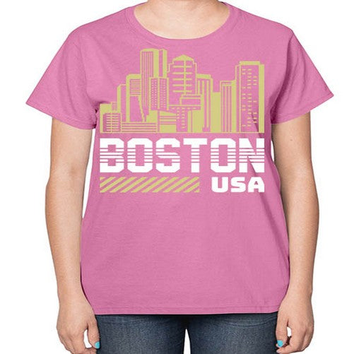 Boston 480# - cities-  Ladies T-Shirt