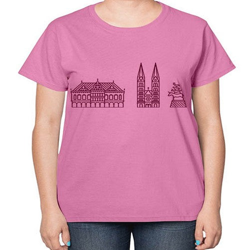 Bremen 492# - cities-  Ladies T-Shirt