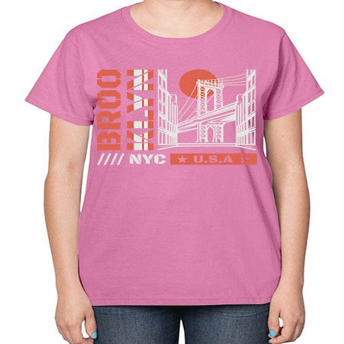 Brooklyn 499# - cities-  Ladies T-Shirt