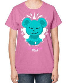 Calm Your Mind 189# - yoga-  Ladies T-Shirt