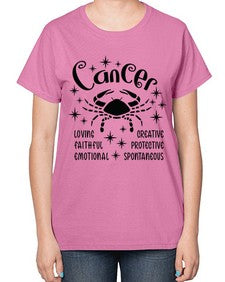 Cancer 144# - cancer-  Ladies T-Shirt