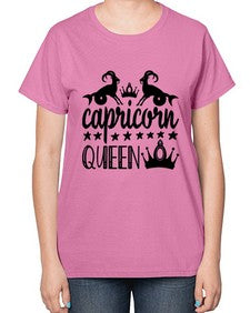 Capricorn queen 195# - capricorn-  Ladies T-Shirt