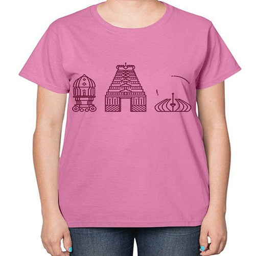 Chennai 565# - cities-  Ladies T-Shirt